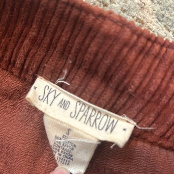 Corduroy Mini Skirt - Picture 3 of 3